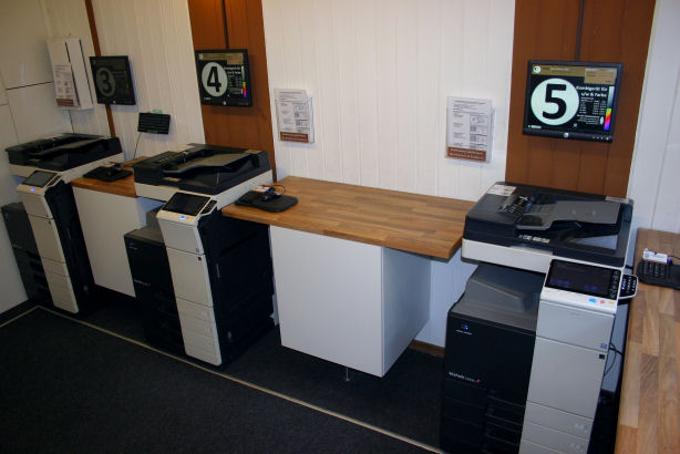 Copying in the print shop